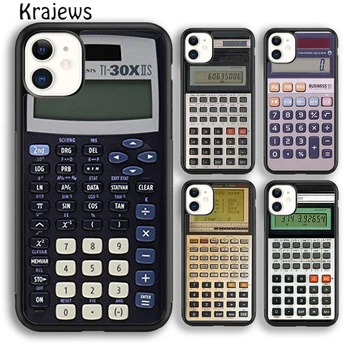 Krajews Retro Sajátos Vicces Számológép a Telefon burkolata iPhone 15 SE2020 14 6 7 8 plusz XR XS 11 12 mini 13 pro max Fundas