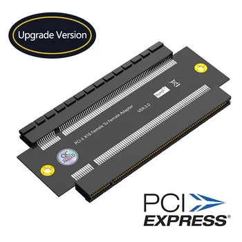PCI-E X16 Női Adapter Csatlakozója PCI Express 3.0 16X, hogy 16X Extender Kelő Átalakító PCB-Testület pont-Pont Design