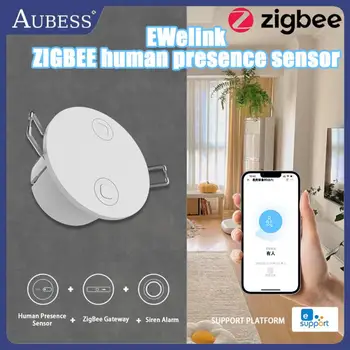 EWelink Zigbee Okos Emberi Jelenlét Érzékelő Milliméteres Hullám Radar Mozgásérzékelő APP Ellenőrzési Smart Home Security Protection