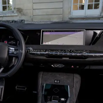 Edzett üveg kijelző védő fólia A Citroen DS4 2021 2022 10.1 inch autórádió infotainment Gps Navigációs anti-semmiből film
