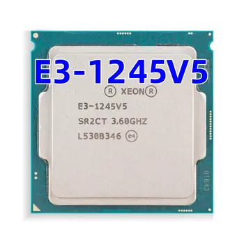 E3-1245V5 E3 1245V5 Xeon 3,5 GHz-es, négymagos processzorok Számítógép CPU scrattered darab
