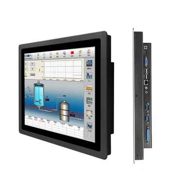 VESA vagy beágyazott teljes alumínium ventilátor nélküli touch panel pc-Android / Linux x86 ipari vízálló tabletta 