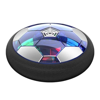 LED Lebeg Futball-Labda, USB-Töltés, Elektromos Air Cushion Beltéri Világító Szabadidő Gyermekek Játék, amely Alkalmas A 3-12 Éves
