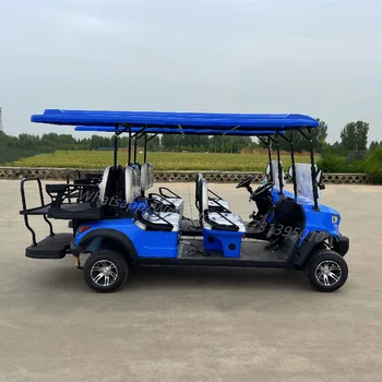 A Kínai Gyártók Forró Eladó Elektromos Off-Road Vadászat Jármű 4 Ülések Golfkocsi Egyéni Utazás, Városnézés Jármű