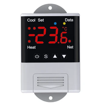 Vezeték nélküli Wifi Hőmérséklet-szabályozó Termosztát AC110-220V DTC1201 NTC Érzékelő, Digitális Kijelző APP Control az Intelligens Otthon