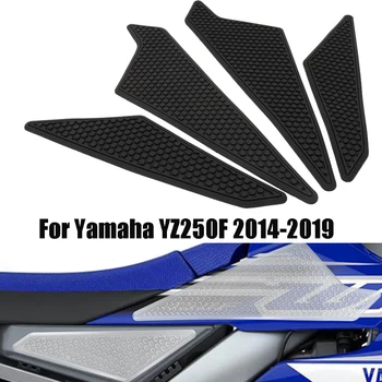 Az oldalon Üzemanyag Tartály Yamaha YZ250F YZ250FX YZ450F YZ450FX WR250F WR450F 2014-2019 a 2018-as Motor csúszásmentes Matricák Vízálló Pad