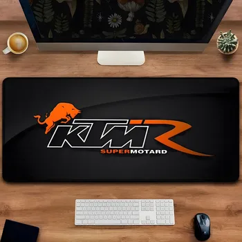 Motorkerékpár K-KTM RGB-Pc Gamer Mousepad Személyre szabott Művészet Játék Egér Gamer Nagy Gumi Zár Szélén Nagy Számítógépes Egér Pad